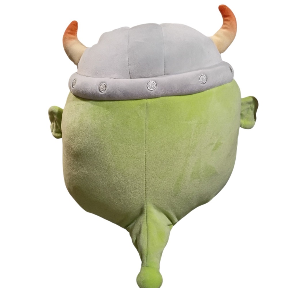 EUC Rare 12" Squishmallow Green Viking Dragon Gorm W/ Black Tag Select Series - Picture 5 of 9